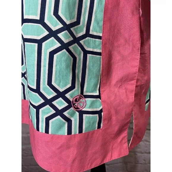 NEW Simply Southern Tunic Top Medium V Neck Bathing Suit Coverup Cotton 9180 - Picture 7 of 11